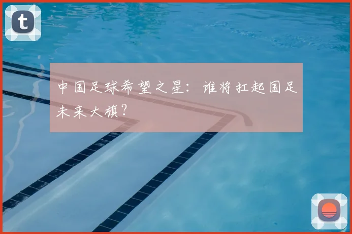 中国足球希望之星:谁将扛起国足未来大旗?