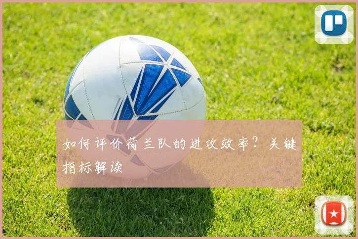 如何评价荷兰队的进攻效率?关键指标解读